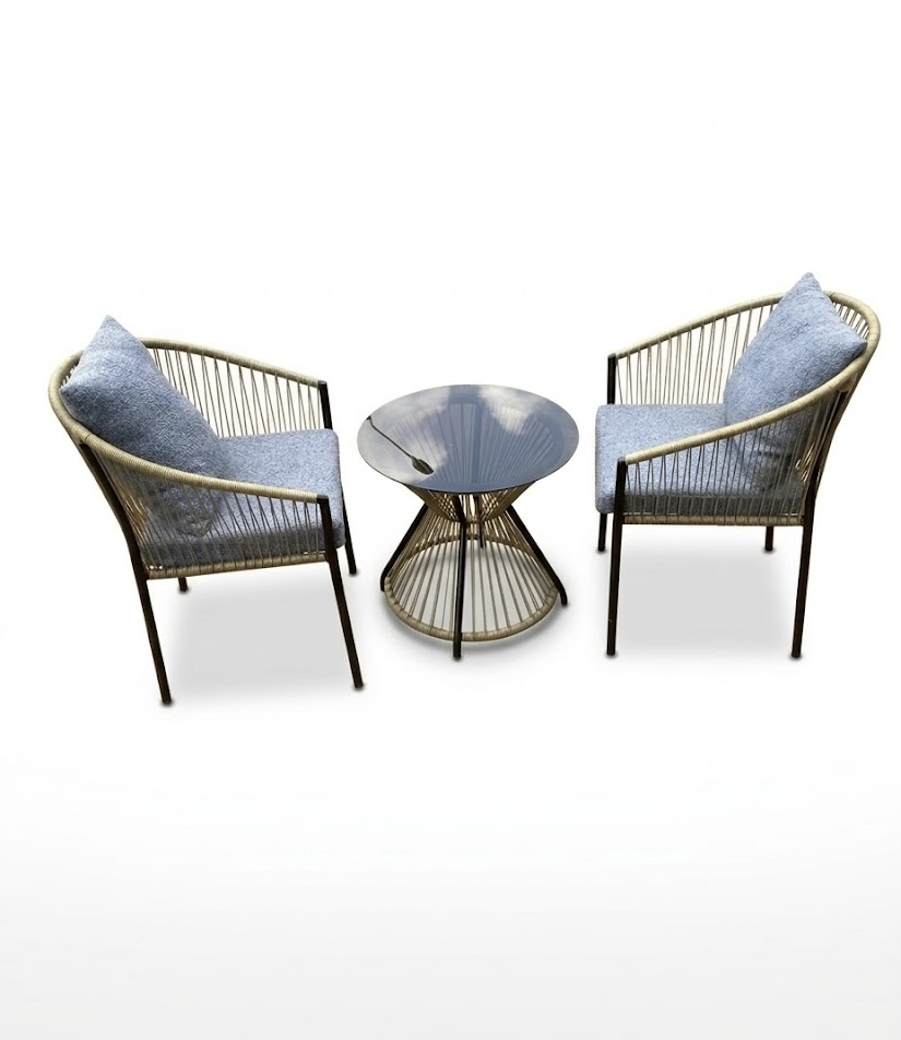 Mbingu Balcony Set — handcrafted African outdoor by Zidanekisilu148 in Kenya